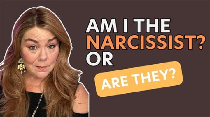Am I the narcissist or are they?