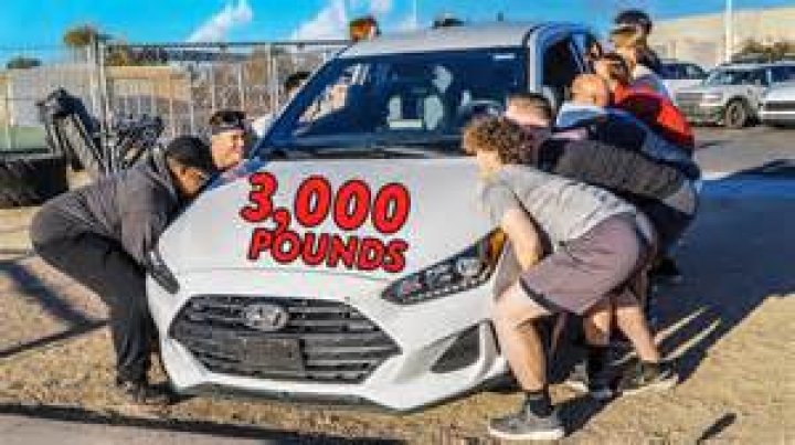 Can a human lift a car?