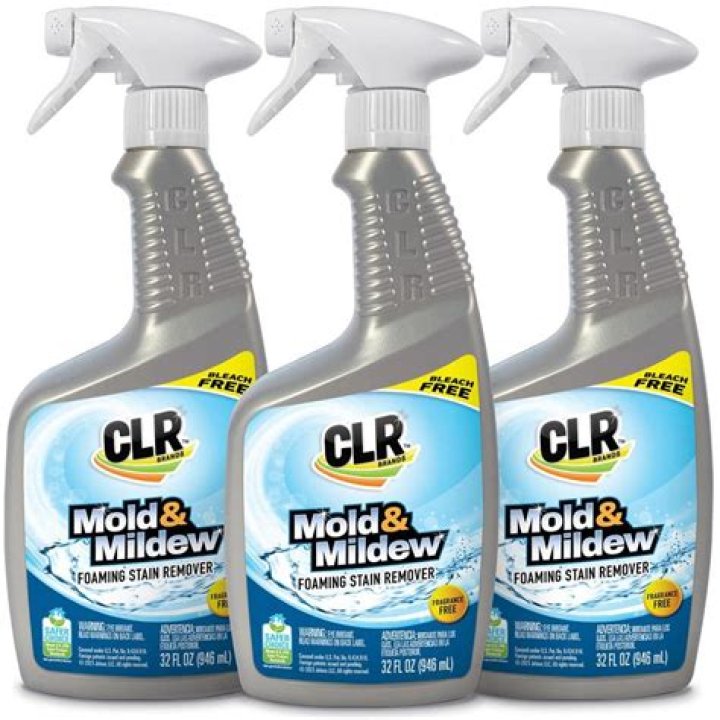 Can CLR mold and mildew be used on grout?