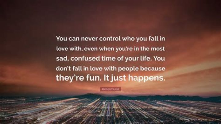 Can you control who you fall in love with?