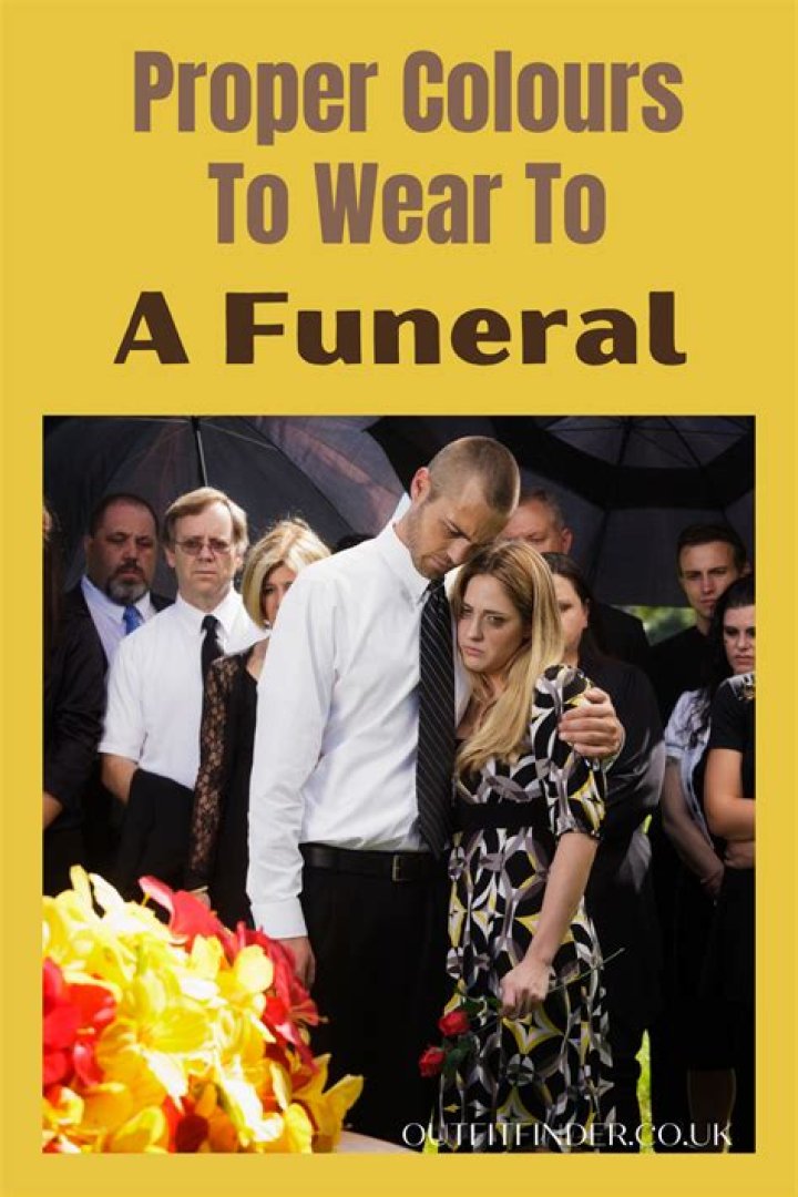 Can you wear floral to a funeral?