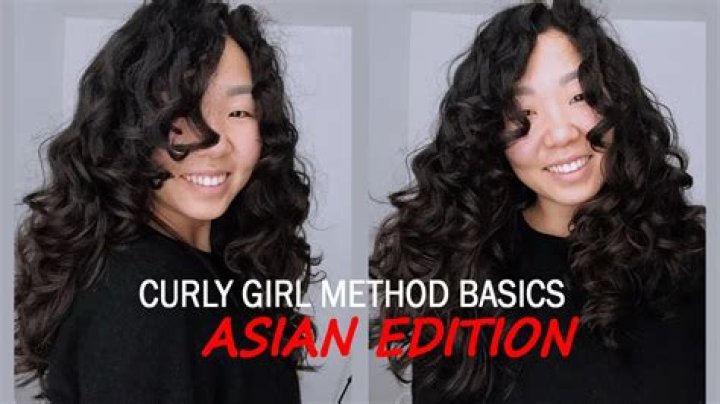 Do Asians have curly hair?