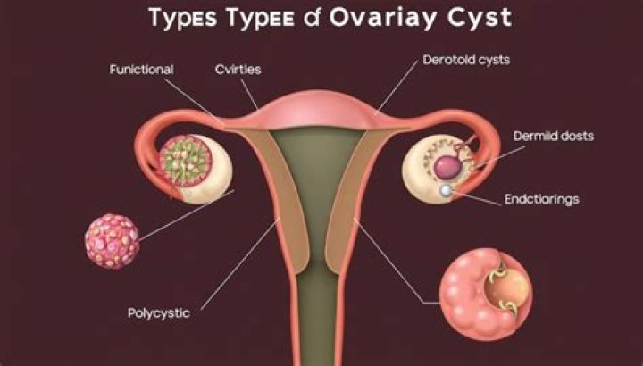 Do ovarian cysts cause leg pain?