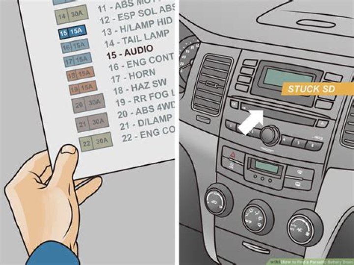 Does anti-theft light drain battery?