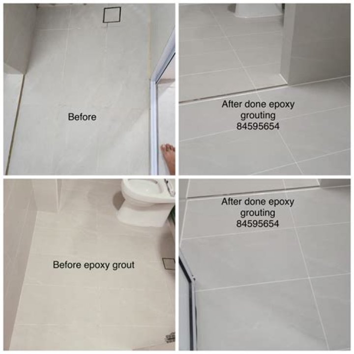 Does epoxy grout repel water?