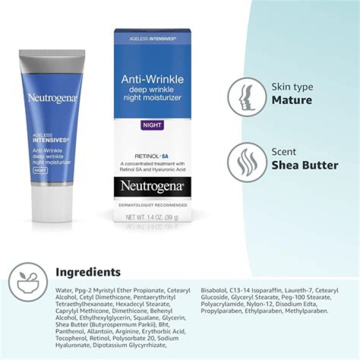 Does Neutrogena Ageless Intensives have retinol?