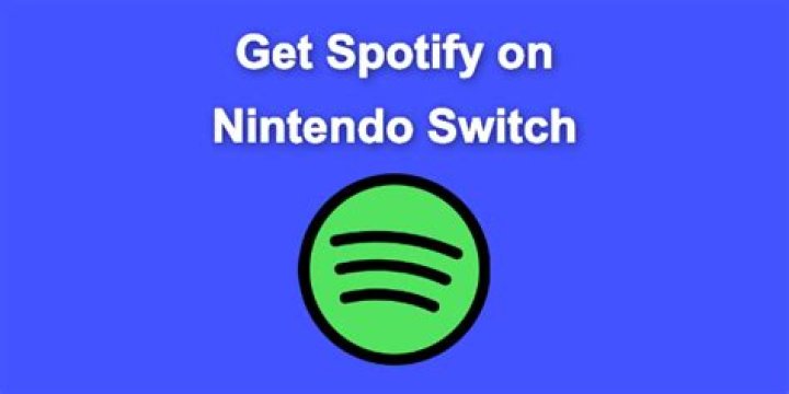 Does Nintendo Switch have Spotify?