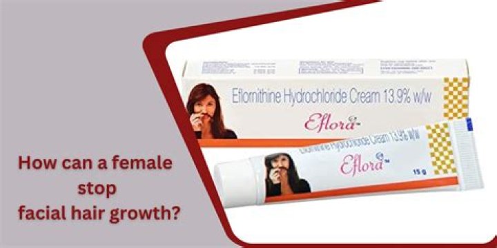 How can a female stop facial hair growth?
