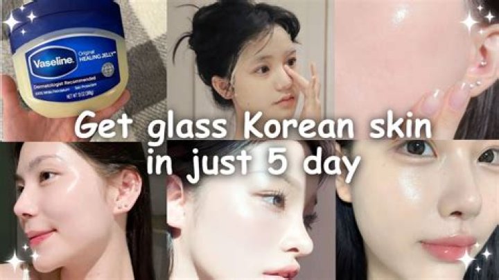 How can I get Korean glass skin naturally?