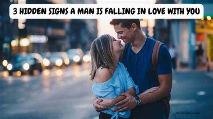 How can you tell when a man is falling in love with you?