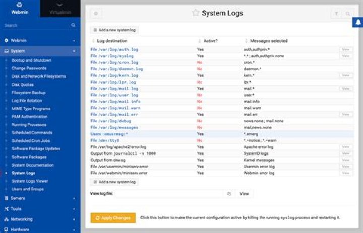 How do I check system logs?