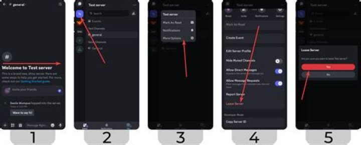 How do I leave a Discord voice channel without anyone knowing?