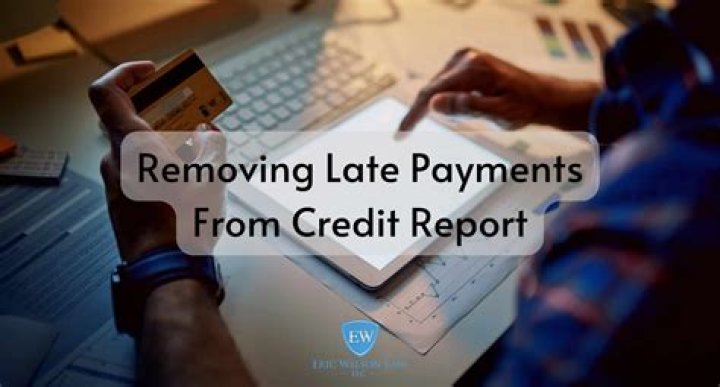 How do professionals remove late payments from credit report?