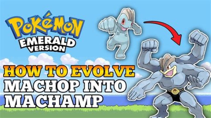 How do you evolve Machop shining pearl?