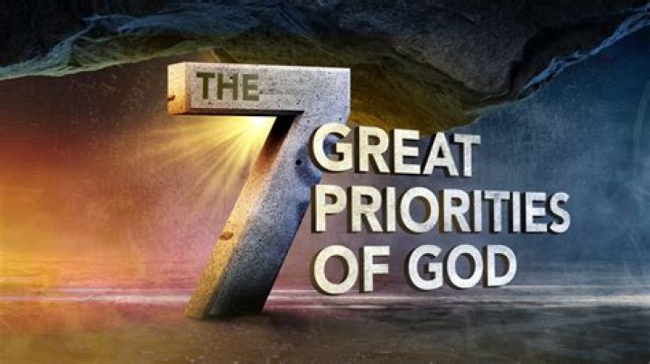 How do you get God's number one priority?