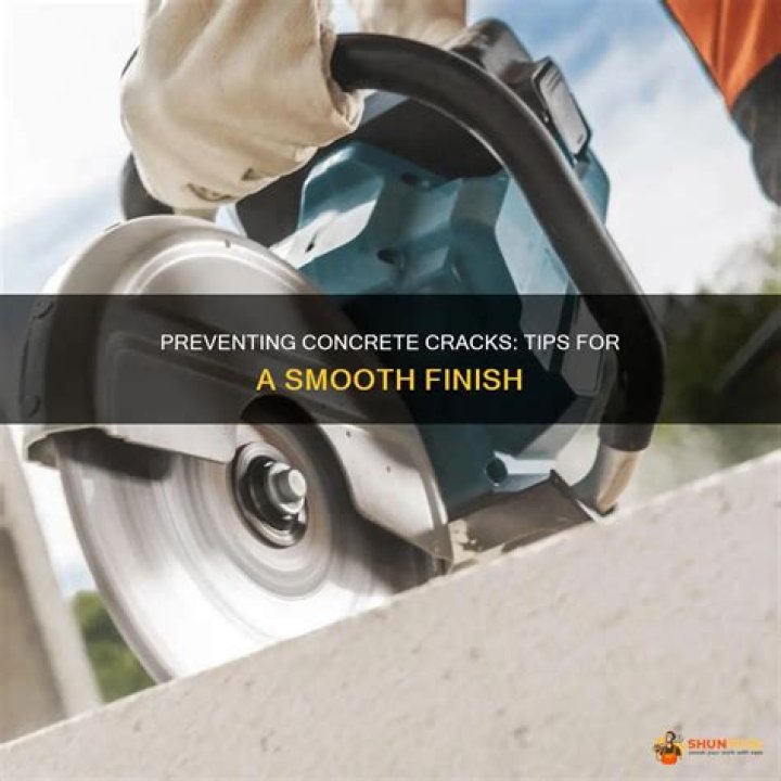 How do you keep concrete from cracking?