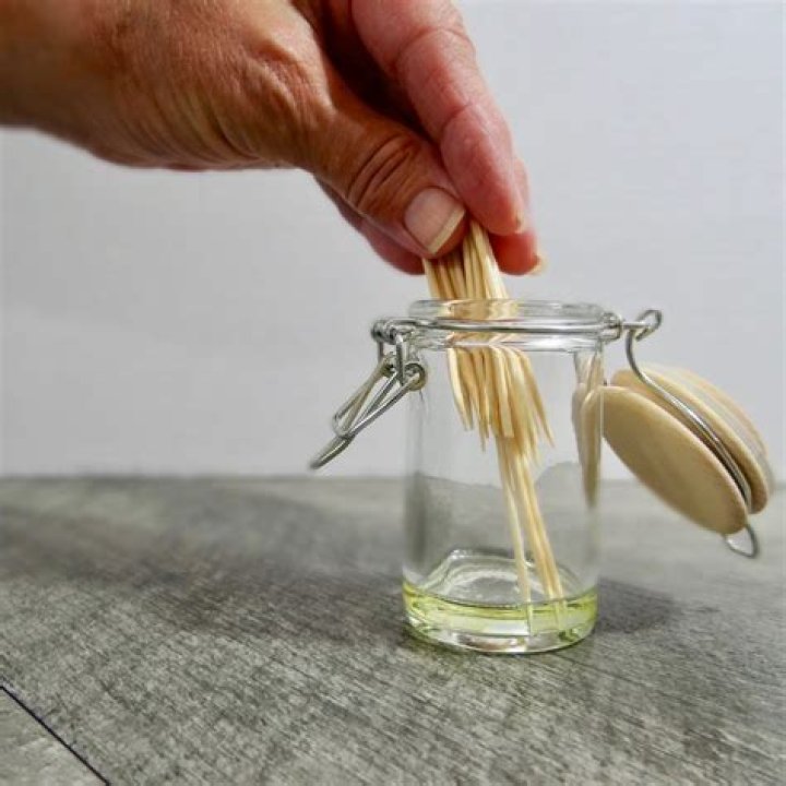 How do you make infused toothpicks?