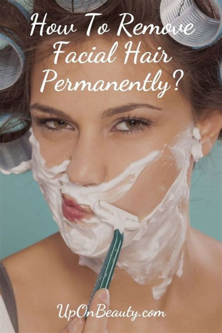 How do you stop facial hair from growing permanently?