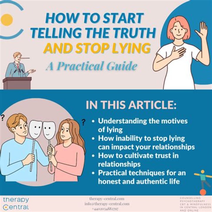 How do you stop smiling when lying?