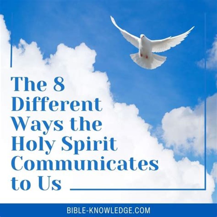 How does the Holy Spirit talk to us?