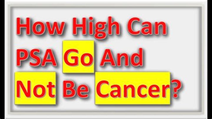 How high can PSA levels go?