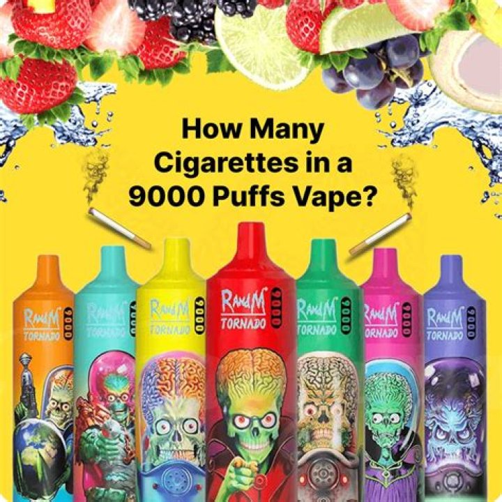 How many puffs of 3mg vape equals a cigarette?