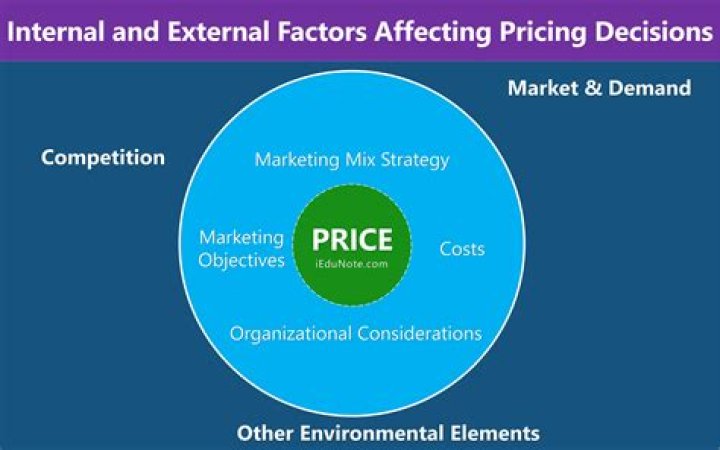 How may the market and demand influence price decisions?