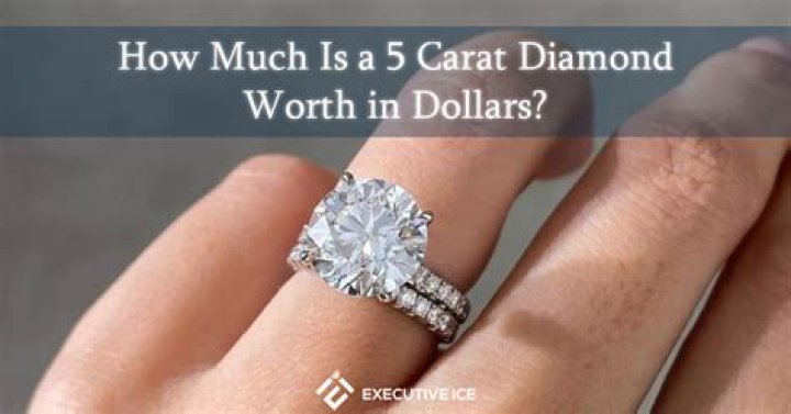 How much is a 4.38 carat diamond worth?
