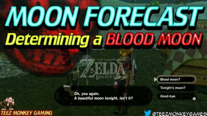 How often does a blood moon happen Botw?