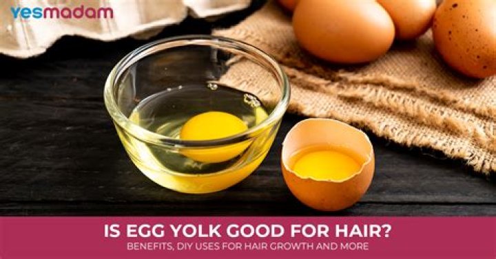 Is egg yolk good for hair?