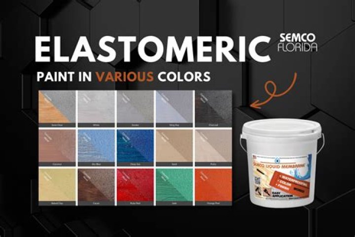 Is elastomeric paint acrylic?
