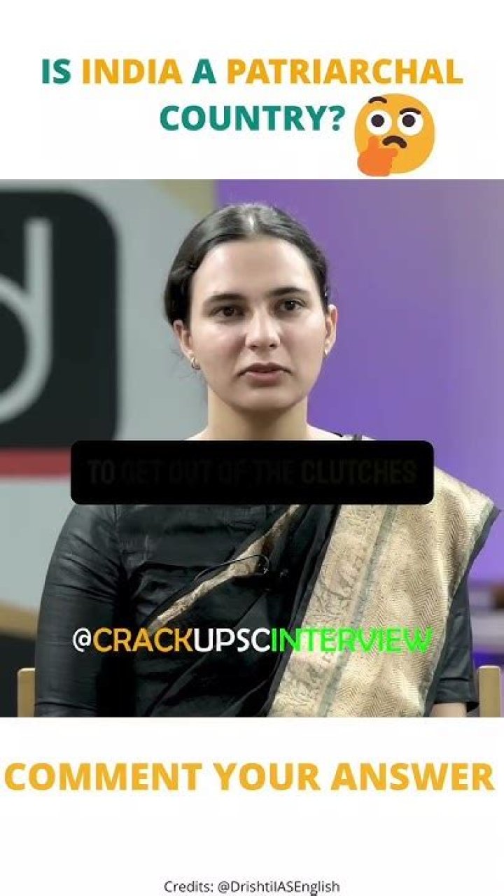 Is India a patriarchal country?