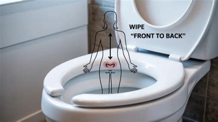 Is it OK for a guy to wipe back to front?