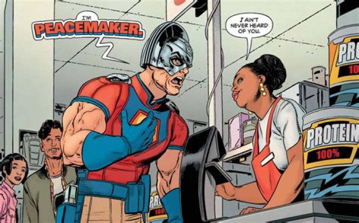 Is peacemakers dad a genius?