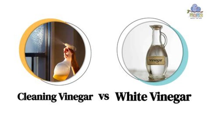 Is there a difference between white vinegar and cleaning vinegar?