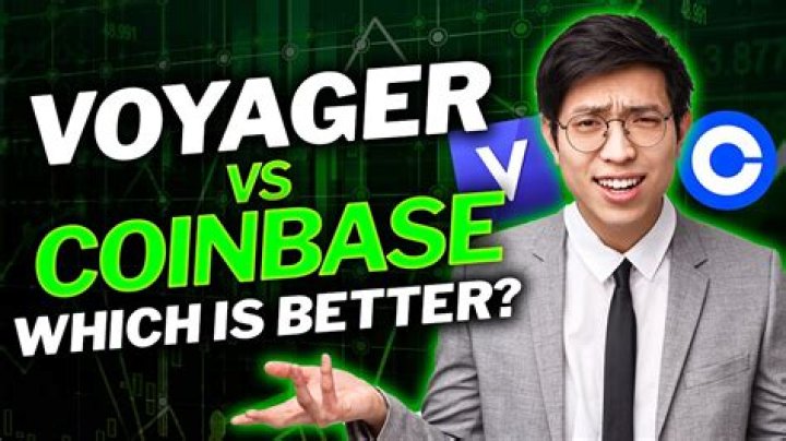 Is Voyager better than Coinbase?