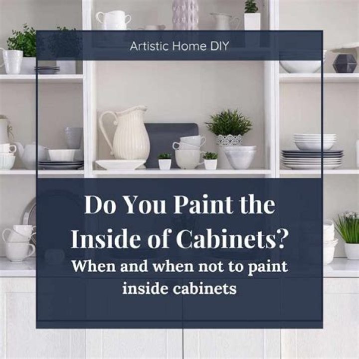 Should you paint the back of cabinet doors?
