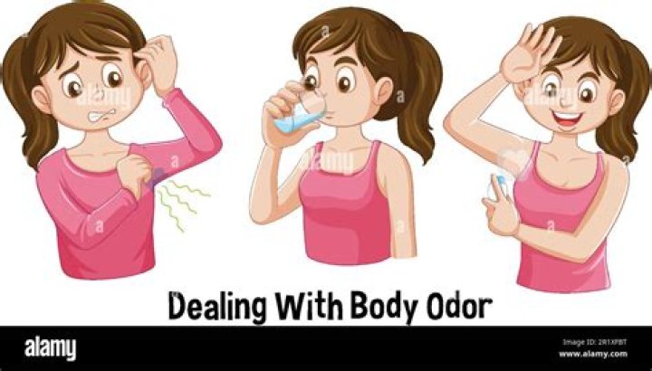 What age does a girl get body odor?