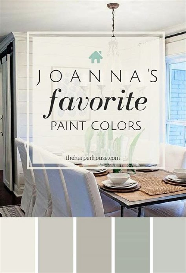What are Joanna Gaines favorite colors?