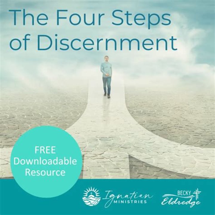 What are the 3 steps of discernment?