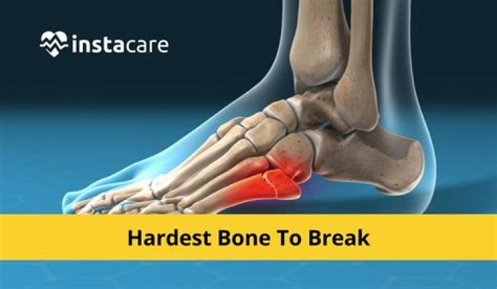 What bone is hardest to break?