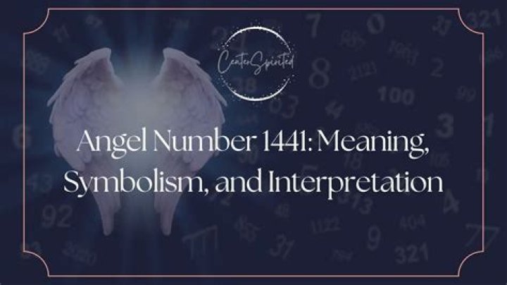 What does 1441 mean in angel numbers?