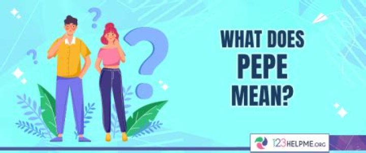 What does mémé and Pepe mean in French?