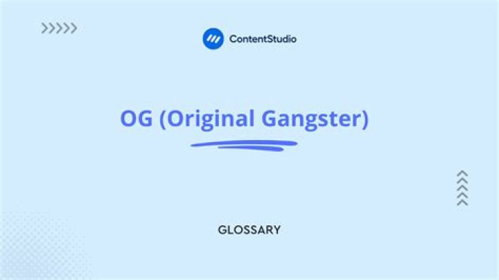 What does OG stand for Adidas?