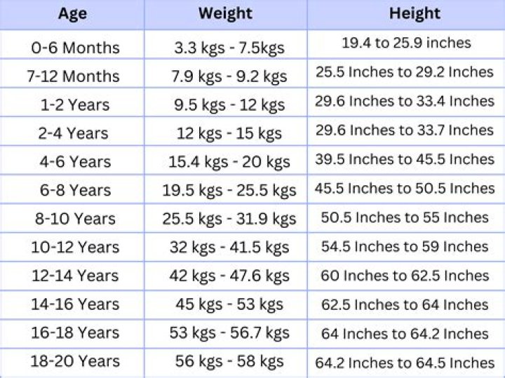What is average weight for a 12-year-old?