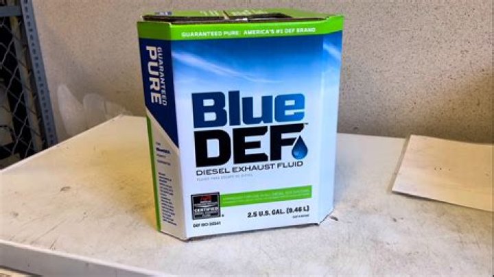 What is blue DEF made of?