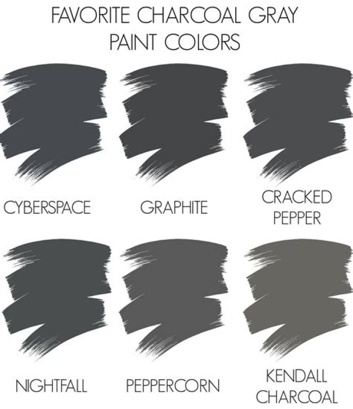 What is charcoal gray color?