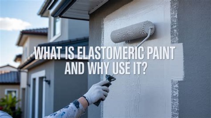 What is elastomeric paint?