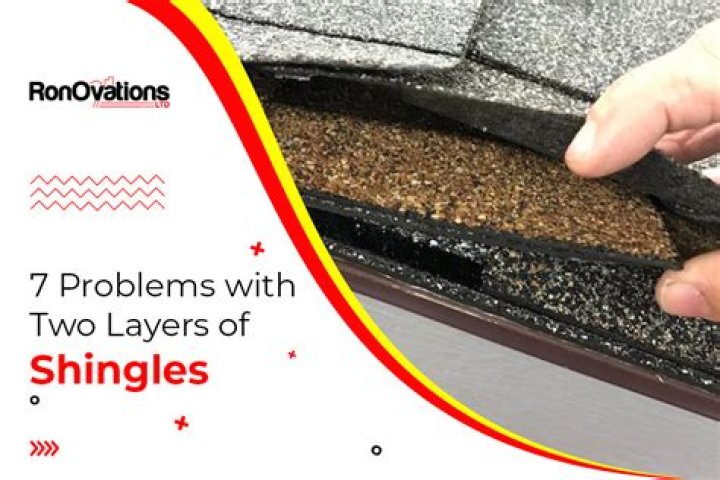 What is the problem with more than two layers of shingles?