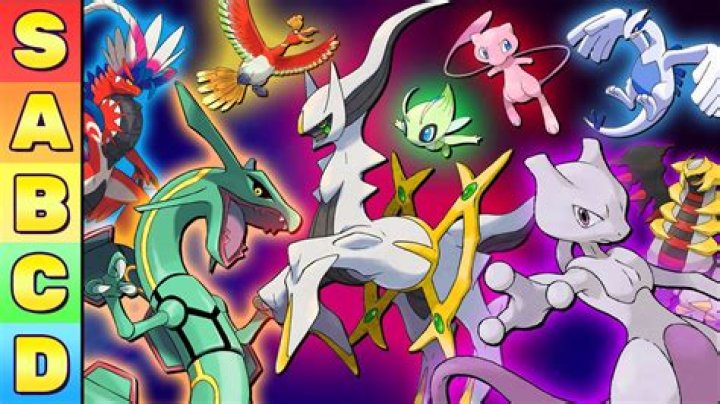 What is the weakest Legendary Pokémon?